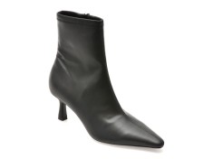 Botine elegante ALDO negre, GAVAMANA 001, din piele ecologica