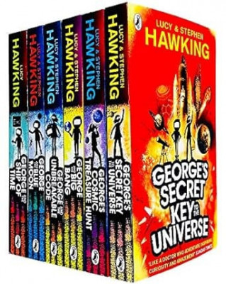 Georges Secret Key To The Universe Complete 6 Books Collection Set By Lucy And Stephen Hawking,Lucy And Stephen Hawking - Editura Corgi Childrens foto