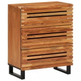 vidaXL Dulap, 60x34x75 cm, lemn masiv de acacia