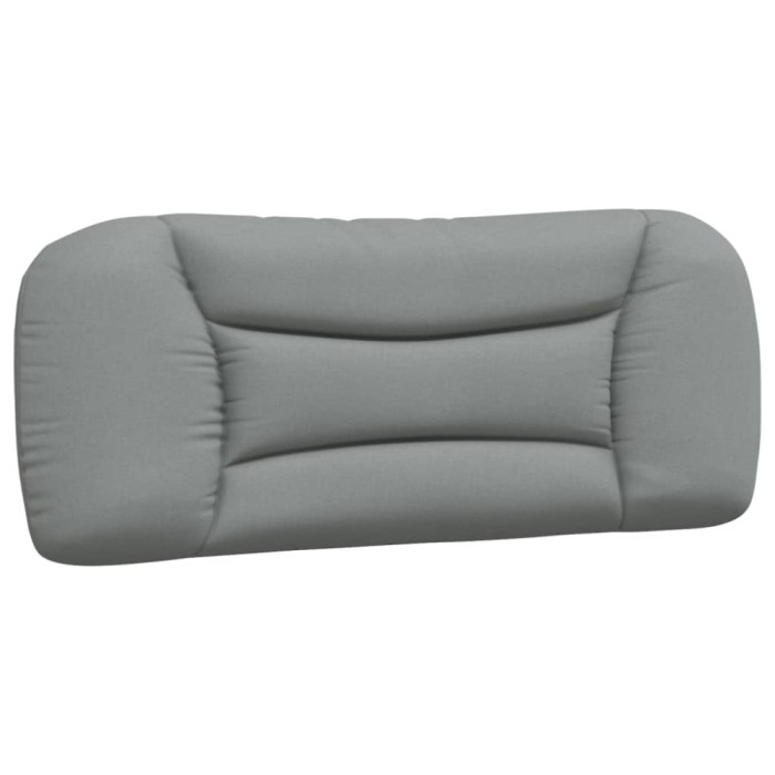 Perna tablie de pat, Hvar, gri deschis, 100 cm, material textil