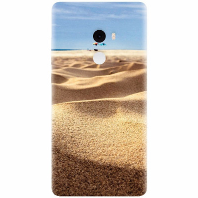 Husa silicon pentru Xiaomi Mi Mix 2, Beach Sand Closeup Holiday foto