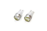 Bec de pozitie tip LED , T10 W2.1x9.5 W5W, 12V , 3xCOB, cu lupa , culoare alb , AMIO, set 2 buc AutoDrive ProParts