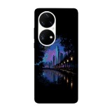 Husa compatibila cu Huawei Nova 9 model Pixel City, Silicon, TPU, Viceversa, Transparent, Carcasa