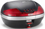 Cutie Portbagaj Moto Givi 47L Negru / Rosu GIV46N.