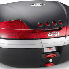 Cutie Portbagaj Moto Givi 47L Negru / Rosu GIV46N.