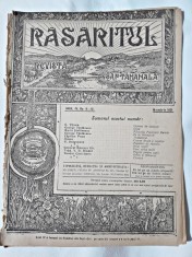 Revista Rasaritul, anul IV, nr.9-12/1921 foto