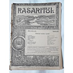 Revista Rasaritul, anul IV, nr.9-12/1921