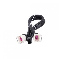 Cablaj claxon auto din mono in bitonal cu mufe compatibil Dacia, Renault, Peugeot, Citroen