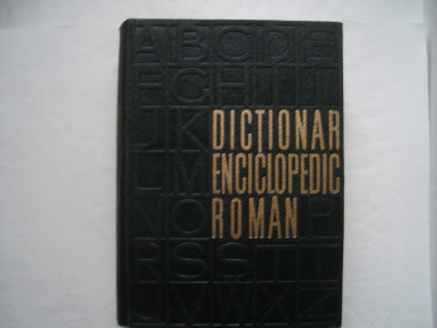 Dictionar enciclopedic roman (vol. III, K-P) foto