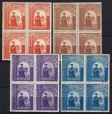 Romania 1943 - Lp 154 III - Duca Voda Domnul Moldovei - bloc de 4 - MNH***, Nestampilat