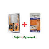 Insecticid, fara miros, impotriva mustelor, Sojet 10 gr + Insecticid concentrat Cypesect Caps 10 ml, fara miros, eficient contra gandacilor,