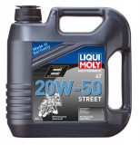 (PL) Ulei de motor 4T 4t Liqui Moly Street SAE 20W50 4L SL JASO MA-2 MINERAL