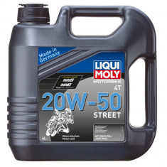 (PL) Ulei de motor 4T 4t Liqui Moly Street SAE 20W50 4L SL JASO MA-2 MINERAL