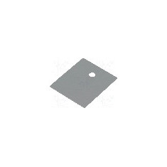 Suport termoconductor din silicon, 21mm x 24mm x 0.3mm - WS 247 1