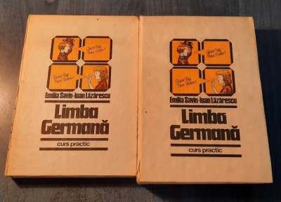 Curs practic limba germana 2 volume 1985 Emilia Savin foto