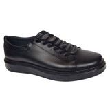 Pantofi barbati casual din piele naturala AK Negru GKR96N