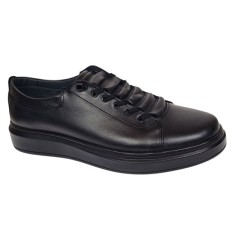 Pantofi barbati casual din piele naturala AK Negru GKR96N