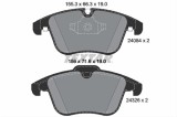 Set placute frana TEXTAR 2408401
