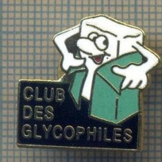 Y 1081 INSIGNA -CLUB DES GLYCOPHILES -FRANTA -PENTRU COLECTIONARI