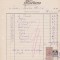 Factura Presa Ziare 1922 Le Temps, Progres, L&#039;Orient, Adevarul, Viitorul, Lupta, Dimineata, Universul