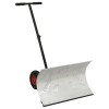 Lopata Zapada cu Roti Gossi, Lama Metalica 74x46 cm, Maner Reglabil, Accesorii Auto Iarna