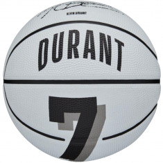 Mingi de baschet Wilson NBA Player Icon Kevin Durant Mini Ball WZ4007301XB alb