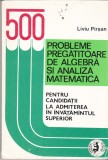 AS - LIVIU PIRSAN - PROBLEME PREGATITOARE DE ALGEBRA SI ANALIZA MATEMATICA