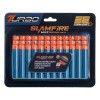Set Săgeți Rezervă, SLAMFIRE, Max Precision, Spumă, 7 cm, Albastru/Portocaliu, 36 Bucăți, Oem