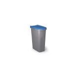 Cos gunoi modular, 15 litri, Home Eco, gri si albastru