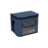 Geanta Izoterma pentru alimente, 31x20x24 cm, Albastru/Gri, ATU-V2908