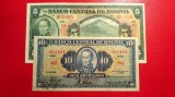 5&amp;10 bolivianos Bolivia 1928