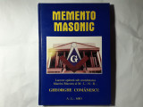 MEMENTO MASONIC-GHEORGHE COMANESCU-R1.