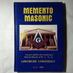 MEMENTO MASONIC-GHEORGHE COMANESCU-R1.