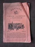 REVISTA POSTELOR, TELEGRAFELOR SI TELEFOANELOR NR.4/1927