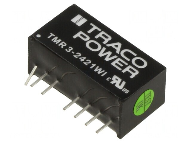 Convertor DC/DC 3W 9-36V la 5V/-5V SIP8 TMR 3-2421WI
