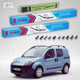 Cumpara ieftin Ștergătoare Citro&euml;n Nemo Van 2-Doors 2008-prezent | Set Față și Spate Flat Premium &ndash; TeamCar&reg;