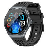 Smartwatch iSEN JA03 Gri, AMOLED 1.43&quot;HD, Glicemie, Apel Bt, Apel SOS, Asist. vocala, Nivel radiatii, EKG, Acid uric, Lipide sange, Masa