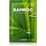 The Saem Natural Mask Sheet Bamboo masca de celule cu efect de fermitate 21 ml