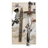 Cumpara ieftin Set sabie si topor cu sunete, Paladin, Voice Knight