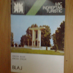 w1 MIC INDREPTAR TURISTIC BLAJ - MIRCEA BUZA