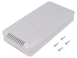 Carcasă ventilată ABS gri pentru alarmă 85x169x30 mm
