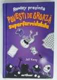 ROWLEY PREZINTA POVESTI DE GROAZA SUPERFORMIDABILE de JEFF KINNEY , 2022 * BOGAT ILUSTRATA