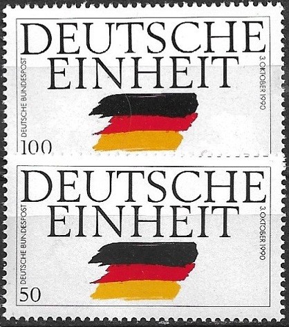B2314 - Germania RF 1990 - Unirea 2v.neuzat,perfecta stare