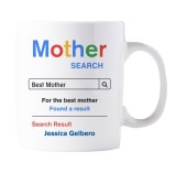 Cana alba personalizata, Cea mai buna mama, ceramica, INOVATIX&reg;. 330 ml