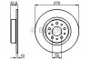 Disc frana ALFA ROMEO 147 (937) (2000 - 2010) BOSCH 0 986 479 120