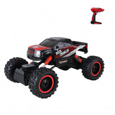 Vehicul cu telecomanda Rock Crawler, scara 1:14, 3 ani+, Rosu/Negru foto