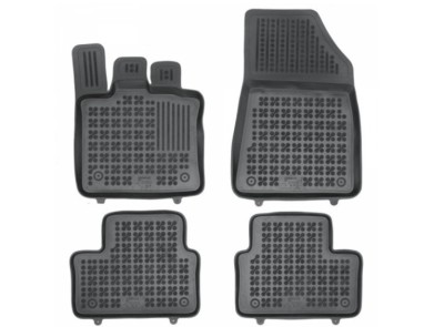 Covorase auto Renault Captur, 11.2019-, negru; elastomer, RapidAuto foto