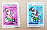 MADAGASCAR 1998 JOCURILE SPORTIVE SUPRATIPAR COTA MICHEL 100 EURO, Nestampilat