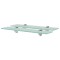 vidaXL Rafturi suspendate, 2 buc., 50 x 10 cm, sticlă, 8 mm 3051496