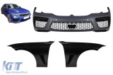 Pachet de tuning M8 potrivit pentru BMW Seria 3 G20 sedan, G31 break dupa 2019 cu PDC, fara duze de spalare, fara faruri de ceata Performance AutoTuni